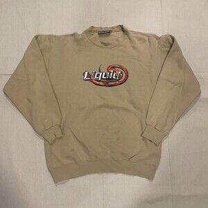 Vintage Liquid Crewneck Used In
